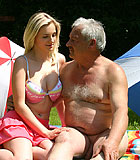  Stunning teenage babe gets her pussy fucked by an older man