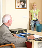 Busty blonde teen has office sex with very old businessman