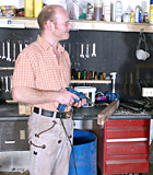 Senior showing a horny blonde beauty his powerful tools