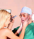 Fifty year old doctor banging this sexy teenage patient