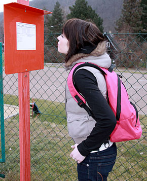 Teenage brunette gets fucked by an unknown horny stranger