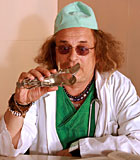 Naughty teenage babe riding a senior doctor his erection