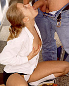 Innocent teenage blonde gets fucked hard by the handyman