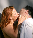 Redhead beauty enjoys an experienced penis inside her slit