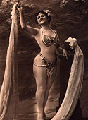 Classic ladies from the twenties showing their fine bodies
