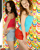 Two innocent eighteen year old girls loving it really dirty