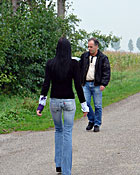 Teenie with a broker arm needs experienced cock inside her