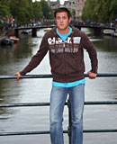 Prostitute rides a tourist till he blows his load all over