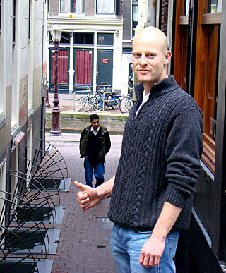 Swedish tourist comes to Amsterdam to fuck slutty hookers