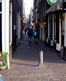  Stunning blonde window hooker making a tourist blow a load