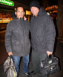 Amsterdam window hooker making a horny tourist cum hard