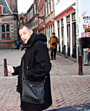 Naughty ebony prostitute pleasing a horny Amsterdam tourist