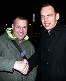 Slutty skinny hooker pleases a tourist his cock for cash