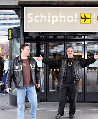 Curvy milf hooker helps a tourist to release his cum load