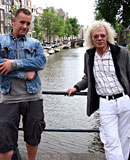 Mature window hooker gets dirty with real senior tourist