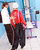 Brunette young girl gets her ass fucked deep in the gym