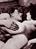 Sensual vintage couples having dirty sex in the twenties