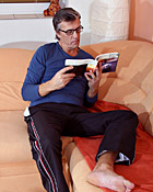 Stunning brunette gives and gets a naughty senior surprise