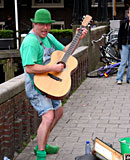 Busty Spanish slut gets a tourist to please all the way