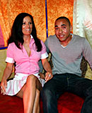 Busty Spanish slut gets a tourist to please all the way