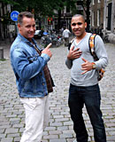 Spanish brunette whore gets fucked by tourist in Amsterdam