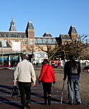 Russian old guy and his wife fucking a real window hooker