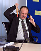 Horny senior banging a stunning secretary at the office