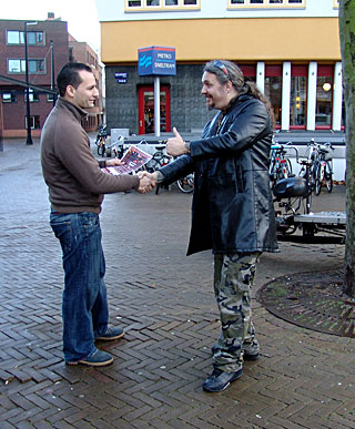 Real Amsterdam milf hooker fucking a tourist till he cums