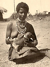 Classic African ladies showing their real vintage bodies