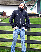  Dutch teen girl flashing her tits in front of windmills