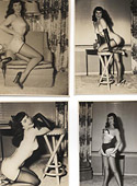 Betty Page showing her sexy moves in hot and wild lingerie
