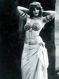 Sensual vintage ladies in sexy lingerie showing the goods