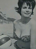 Several vintage girls showing it all on the naked beach