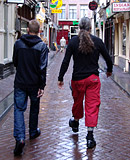 The sexy hooker is being fucked by a horny paying client