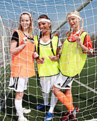 Sporty and horny teenagers having dildo fun in the showers