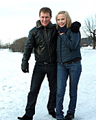 Some very hot hardcore teenage girlfriend kitchen fucking