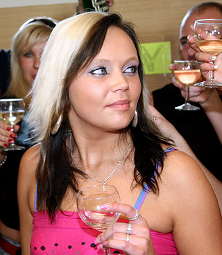 Naughty teens having horny groupsex in the swimmingpool