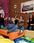 Willing teens having sex with eachother in groupsex party