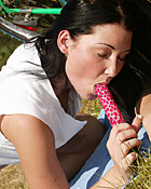 Hot and very horny teenage outdoor masturbation pictures