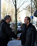 A sex tourist gets a horny massage at red light district