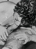 Very real vintage hardcore couple having very dirty sex