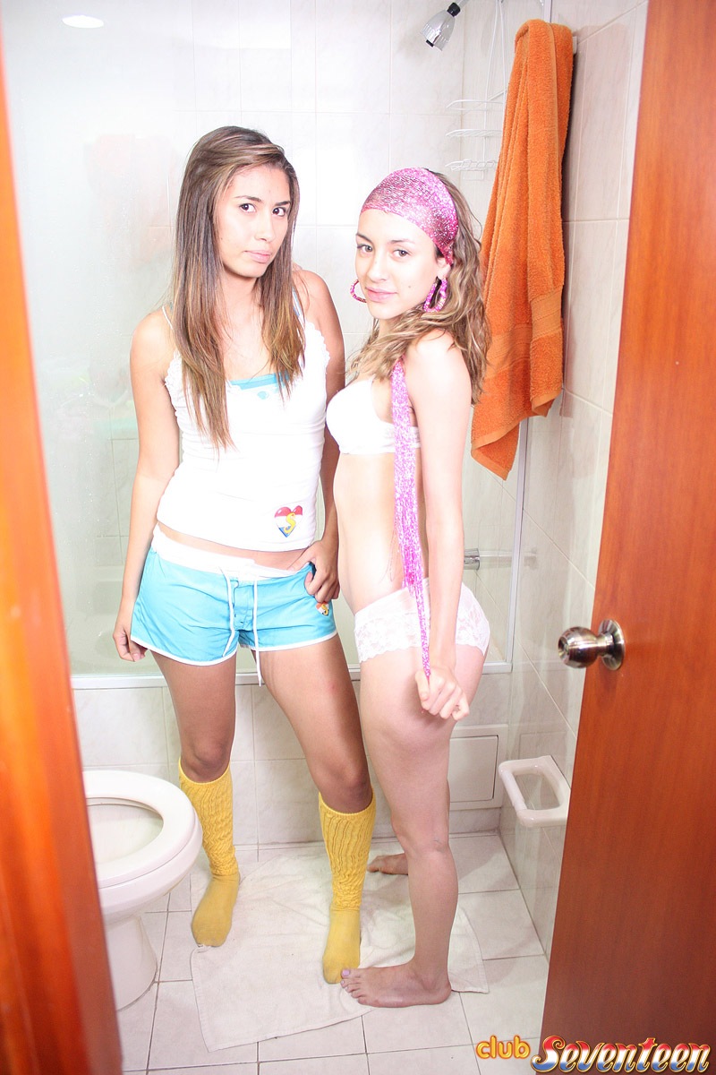 Teen Lesbians Undressing