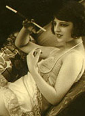 Few very hot smoking vintage chicks posing nude with sigaret