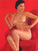 Some very real vintage pinup girls are posing nude solo