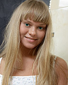 Sexy babe washing her dirty teenage virginal body in the tub