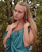 Daring teenage chick masturbating in the forest with a toy