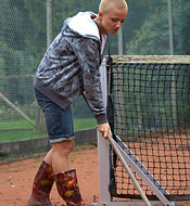 Old senior tennis club fucker shagging willing teenager