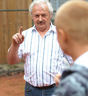 Old senior tennis club fucker shagging willing teenager