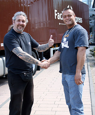 A sexy hooker has sex in the red light district hardcore