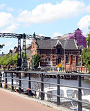 A sexy hooker has sex in the red light district hardcore